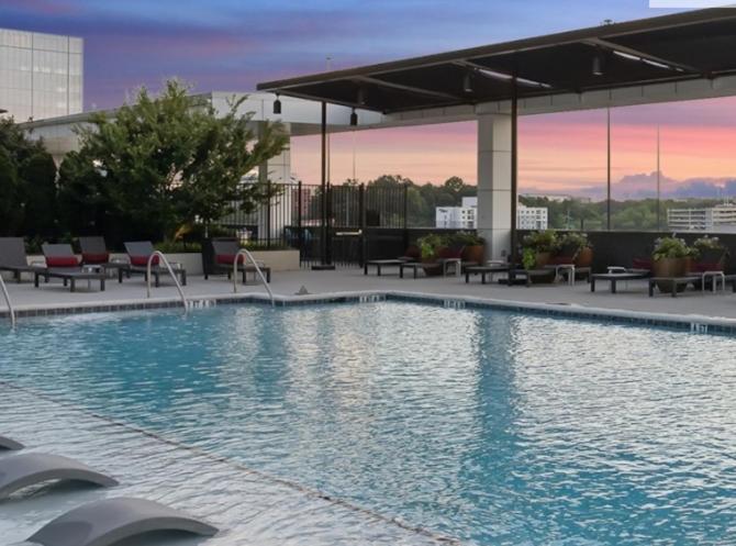 Luxury Midtown Highrise City View Apartment Atlanta Zewnętrze zdjęcie